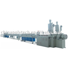 Machine d’extrusion tuyaux PEHD silicone base / plastic machine